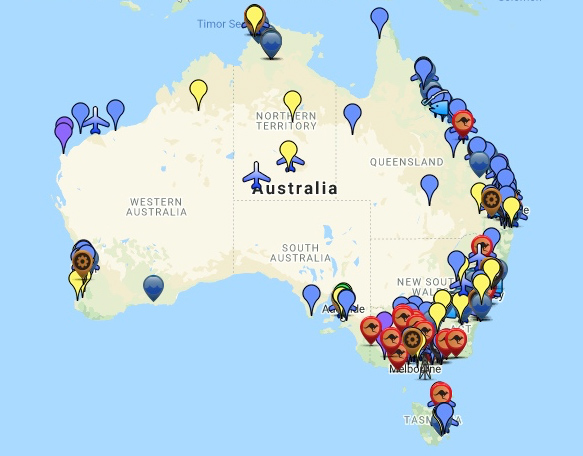 Australian PFAS Chemical Contamination Map